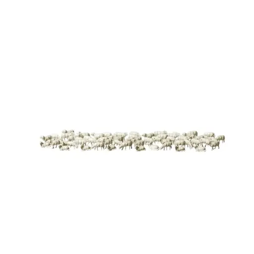 [PR88580] Troupeau de moutons - Preiser 88580 - Z 1/220