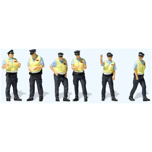 [PR10811] Agents sécurité DB - Preiser 10811 - HO 1/87