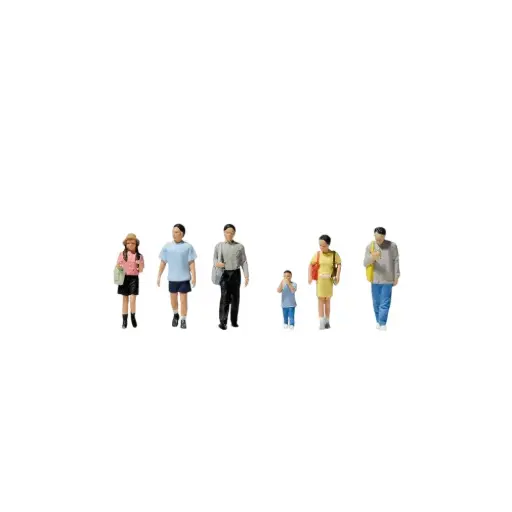 [PR10812] Passants chinois - Preiser 10812 - HO 1/87