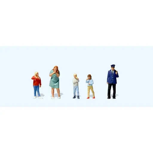 [PR10815] Dégustation de glace - Preiser 10815 - HO 1/87
