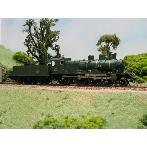 [AME138C] [Kit châssis seul] Locomotive à Vapeur AMF87 E138C Kit 5-230B - HO 1/87 - SNCF