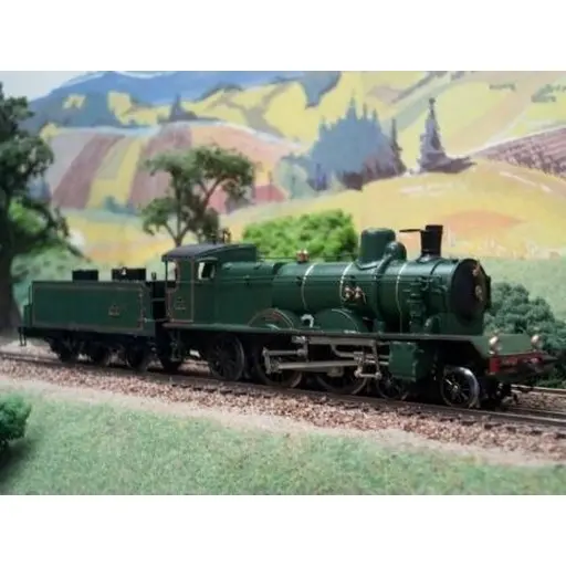 [AME163C] [Kit châssis seul] Locomotive à Vapeur AMF87 E163C Kit 5-221A - HO 1/87 - SNCF