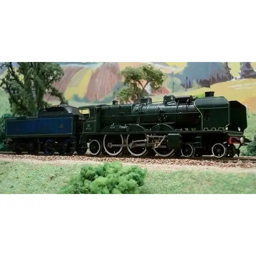 [AME114] [Kit] Locomotive à Vapeur 2-231A Tender 23A AMF87 E114 - HO 1/87 - SNCF/NORD