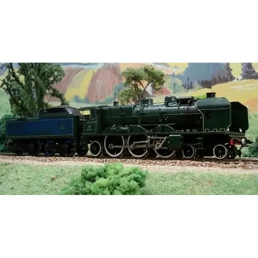 [AME115C] [Kit] Châssis pour Vapeur 2-231A Tender 37A AMF87 E115C - HO 1/87 - SNCF/NORD