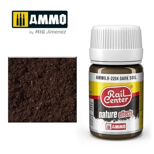 [AM4602204] Rail Center Dark Soil R-2204 - AMMO 4602204 - 35ml