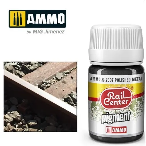 [AM4602307] Effet Métal Poli pour Modélisme et Dioramas R-2307 - AMMO 4602307 - 35 ml