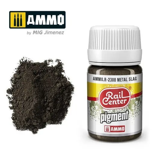 [AM4602308] Pigment "Metal Slag" R-2308 - Ammo 4602308 - 35ml