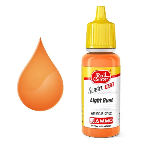 [AM4602402] Peinture d'ombrage mate rouille claire - Ammo 4602402