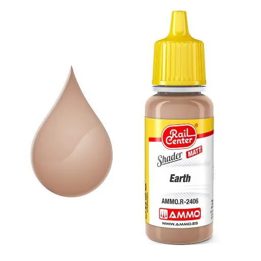 [AM4602406] Peinture d'ombrage mate terre - Ammo 4602406