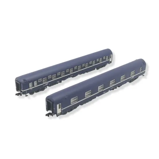 [HN4342] Set de 2 voitures lits T2 - Arnold HN4342 - N 1/160 - CIWL - Ep V - 2R