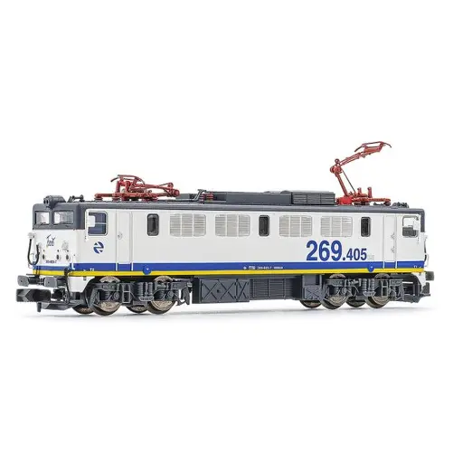 [HN2592] Locomotive électrique classe 269.400, livrée « Talgo 200 » avec bande jaune - Arnold HN2592 - N 1/160 - RENFE - Ep V - Analogique - 2R