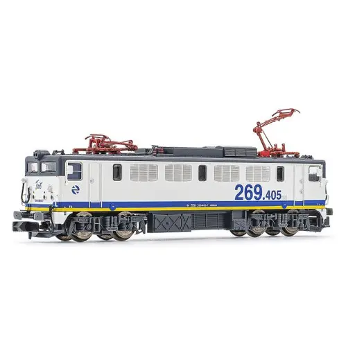 [HN2592S] Locomotive électrique classe 269.400, livrée « Talgo 200 » avec bande jaune - Arnold HN2592S - N 1/160 - RENFE - Ep V - Digital sound - 2R