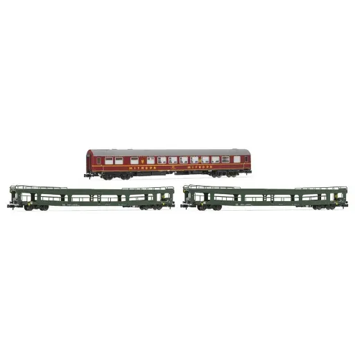 [HN4424] Voitures voyageurs DR, époque IV - ARNOLD HN4424 - N 1/160 - EP IV - 2R