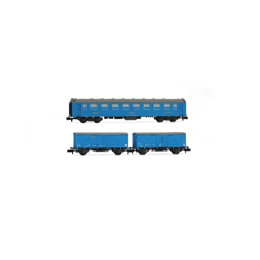 [HN4457] Coffret de 3 unités "Tajo de Via" -Arnold HN4457 - N 1/160 - RENFE - EP IV-V