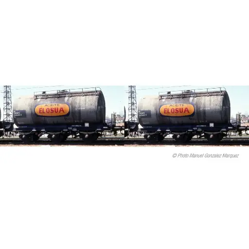 [HN6613] Coffret de 2 wagons citernes "Elosua" - Arnold HN6613 - N 1/160 - RENFE - EP IV