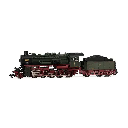 [HN9066S] Locomotive à vapeur G12 - Arnold HN9066S - TT 1/120 - P.St.E.V - EP I - DCC Son
