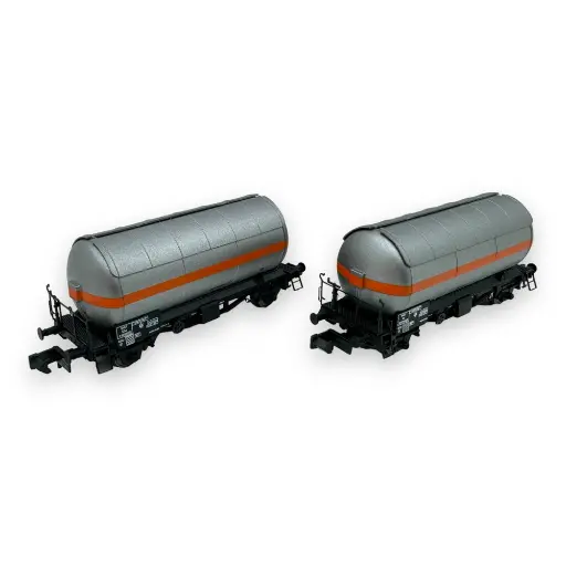 [HN6525] Coffret de 2 wagons citernes à gaz - Arnold HN6525 - N 1/160 - SNCF - Ep III - 2R