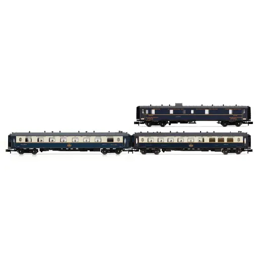 [HN4488] Coffret de 3 voitures "Etoile du Nord" 1/2 - Arnold HN4488 - N 1/160 - CIWL - EP II - 2R