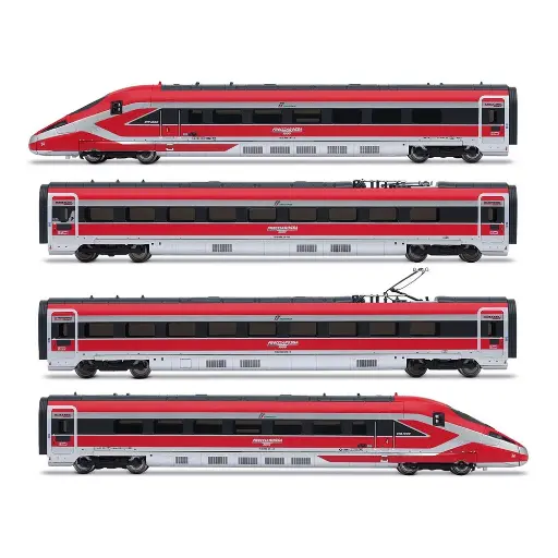 [HN2619D] Coffret 4 éléments TGV « Frecciarossa 1000 » nouvelle livrée - Arnold HN2619D - N 1/160 - FS - Ep VI - Digital - 2R