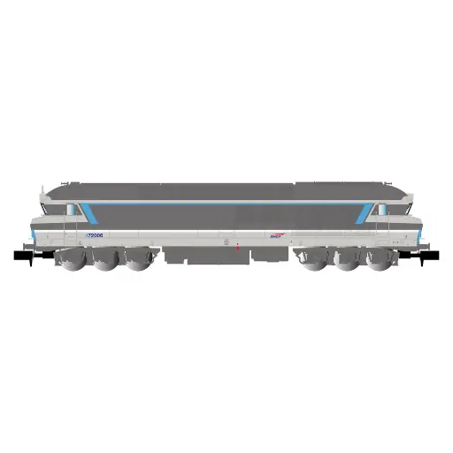 [HN2653] Locomotive diesel CC 72006 "Multiservice" - Arnold HN2653 - N 1/160 - SNCF - EP V - Analogique