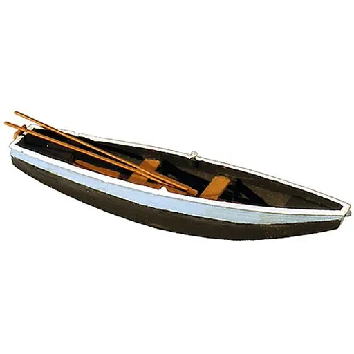 [AR387.09-BL] Barque en bois livrée bleue - Artitec 387.09-BL - HO 1/87