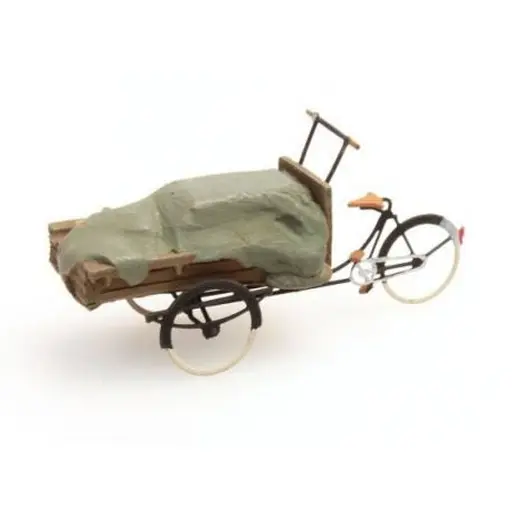 [AR387.60] Bâche en toile pour tricycle de livraison - Artitec 387.60 - HO 1/87