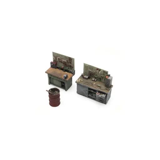 [AR387.433] Établis avec Outils - ARTITEC 387.433 - HO 1/87