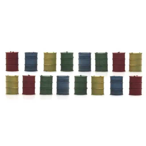 [AR387.291] Lot de fûts de pétrole -  ARTITEC 387.291 - HO 1/87