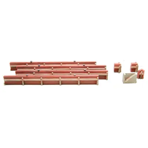 [AR14.101] Parapet de quai en brique - Artitec 14.101 - N 1/160