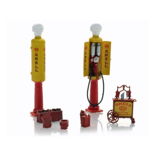 [AR387.543] Pompes à Essence Shell - Artitec 387.543 - HO 1/87