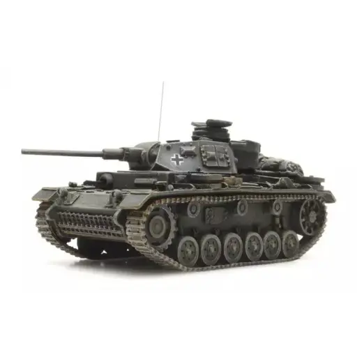 [AR387.315] Char Pz.Kpfw. III Ausf. J Gris - Artitec 387.315 - HO 1/87