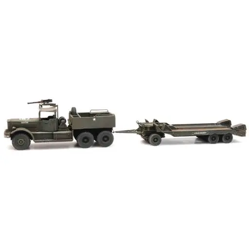 [AR6870280] US M19 Diamond T avec remorque - Artitec 6870280 - HO 1/87