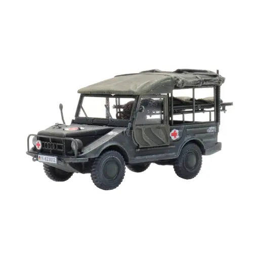 [AR6870452] Véhicule militaire BRD DKW Munga F91/8 - ARTITEC 6870452 - HO 1/87 - version médicale