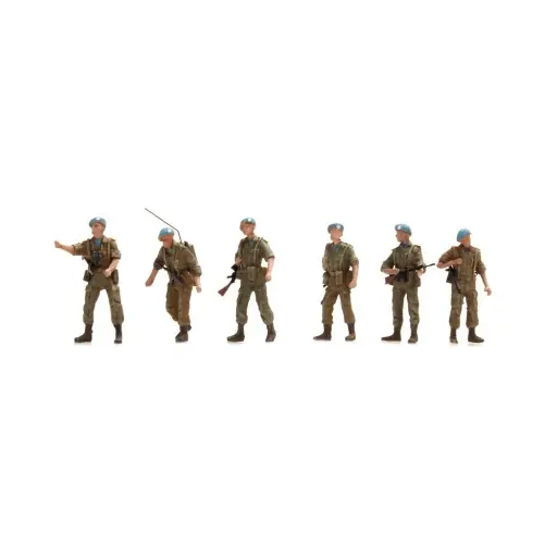 [AR387.162] Figurines UNIFIL "Casques Bleus" - Artitec 387.162 - HO 1/87