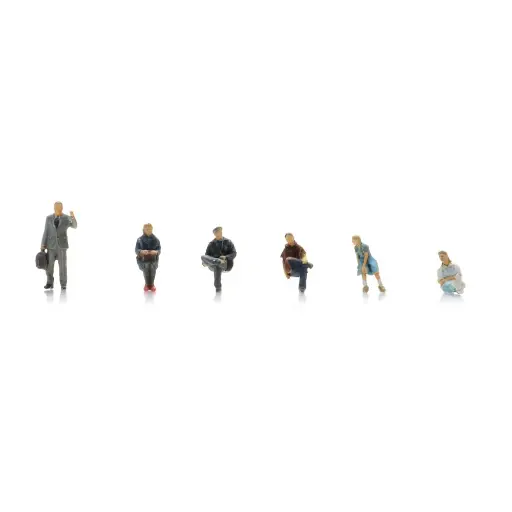 [AR5160017] Lot de 6 passagers - Artitec AR5160017 - N /160