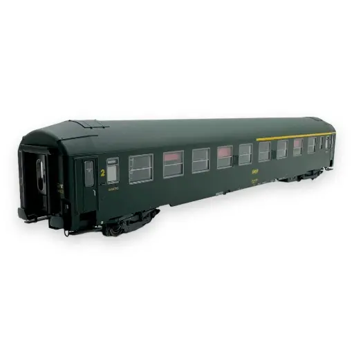 [R37.HO42102] Voiture couchette UIC mixte Verte "PARIS CONFLANS- SUD EST" R37 HO42102 | SNCF HO - EpIV