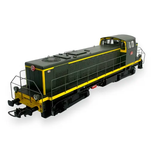 [R37HO41103DC] Locomotive Diesel 040 DE 608 - Dépôt Caen - DCC - R37 HO41103DC SNCF - HO