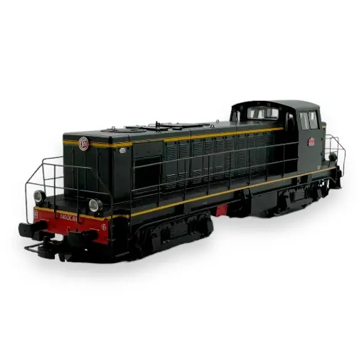 [R37HO41114] Locomotive Diesel 040 DE 611 Béziers - DC R37 HO 41114 - SNCF - HO - III