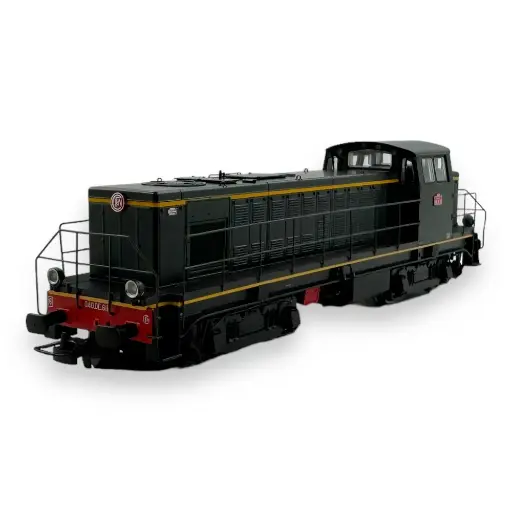 [R37HO41114DC] Locomotive Diesel 040 DE 611 Béziers - DCC R37 HO 41114DC - SNCF - HO - III