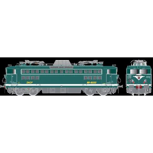 [R37.HO41073D] Locomotive Électrique BB 8552 - R37 HO 41073D - HO 1/87 - SNCF - EP IV - Digital - DC