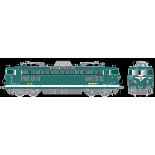 [R37.HO41075] Locomotive Électrique BB 8550 - R37 HO 41075 - HO 1/87 - SNCF - EP IV - Analogique - DC