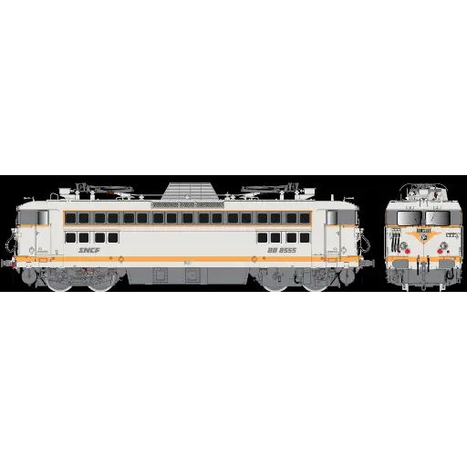 [R37.HO41077D] Locomotive Électrique BB 8555 - R37 HO 41077D - HO 1/87 - SNCF - EP V - Digital - DC