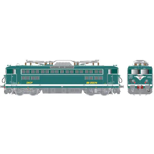 [R37.HO41088] Locomotive Électrique BB 25574 - R37 HO 41088 - HO 1/87 - SNCF - EP IV - Analogique