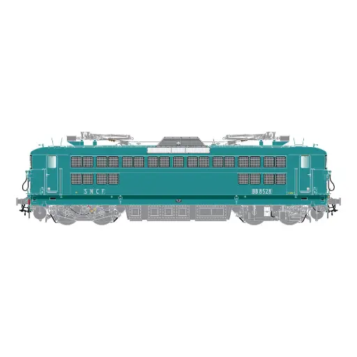 [R37.HO41046DS] Locomotive Electrique BB 8528 - Dépôt Les Aubrais - SNCF - R37 HO41046DS - EP. III - HO 1/87 - DCC Sound