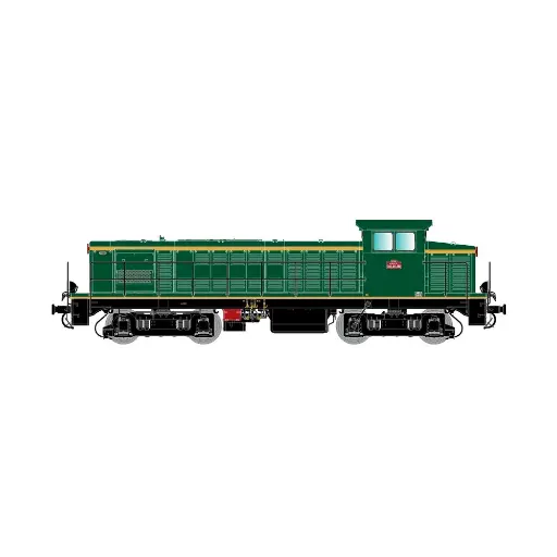 [R37HO41033DSK] Locomotive diesel 040 DE 132 - R37 HO 41033DSK - HO 1/87 - SNCF - EP III - DCC Son - Dételeur magnétique