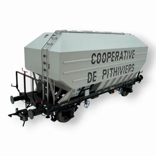 [RAIL433017] Wagon céréalier B. Richard Coopérative de Pithiviers - Rail 43 433017 - O 1/43 - SNCF - Ep III - 2R