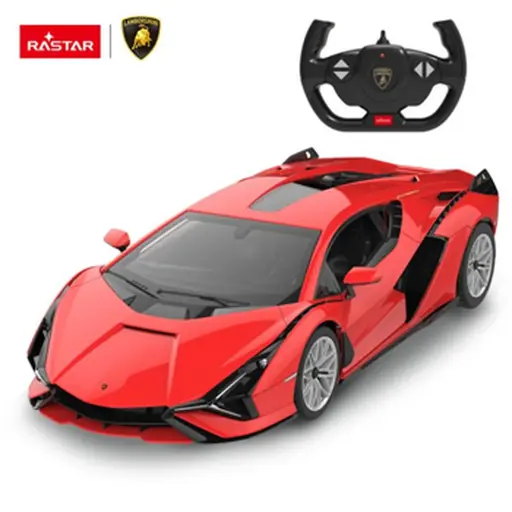 [RS97700] Voiture électrique - Lamborghini Sian rouge RTR - RASTAR RS97700 - 1/14