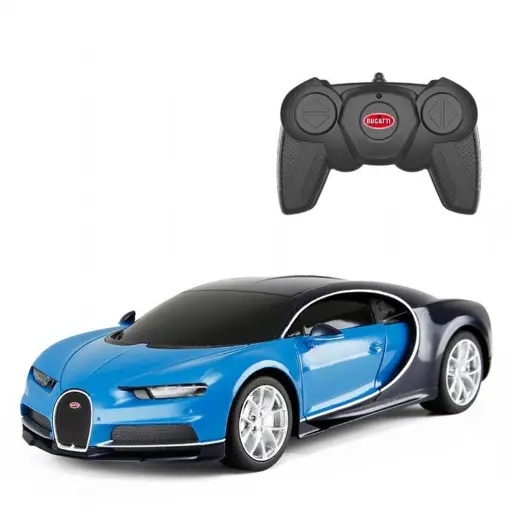 [RS76100] Bugatti Chiron RC bleue - Rastar 76100 - 1/24