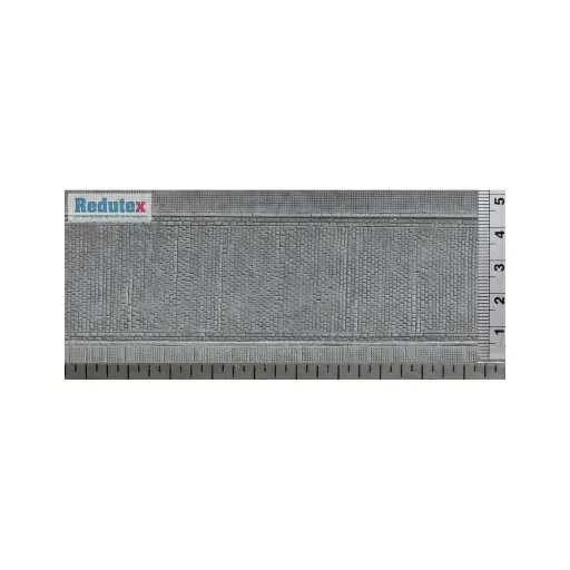 [RE160CF311] Plaque de décors - Redutex 160CF311 - N 1/160 - Pierre pour route urbaine