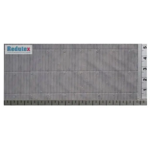 [RE087TI111] Plaque de décors - Redutex 087TI111 - HO / OO - Tuile industrielle